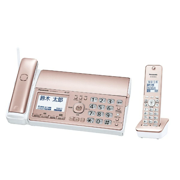 Panasonic｜松下传真机粉红金KX-PD550DL-N[1个从属单元/普通纸]