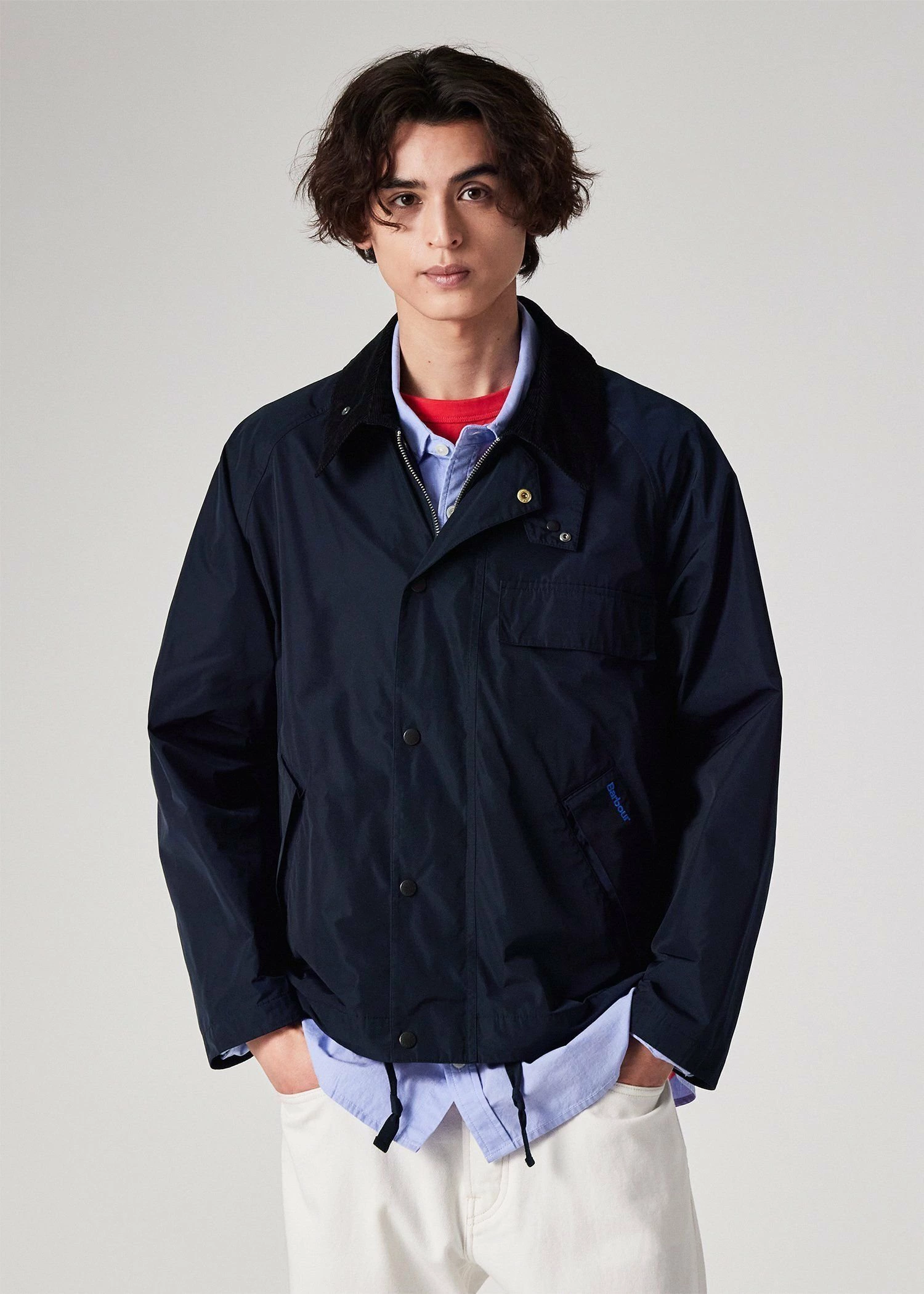 Paul Smith Loves Barbour “Transport” 涤纶夹克