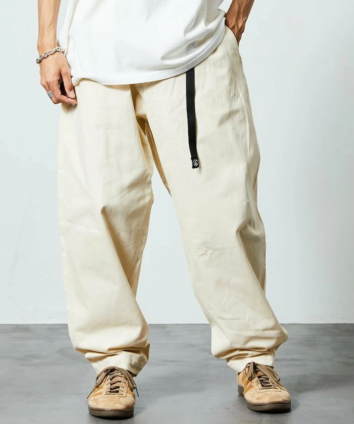 FREAK'S STORE OUTDOORS/FREAK'S OUTDOORS 宽廓形登山裤/牛仔/斜纹棉布裤 [限量版] 26SS