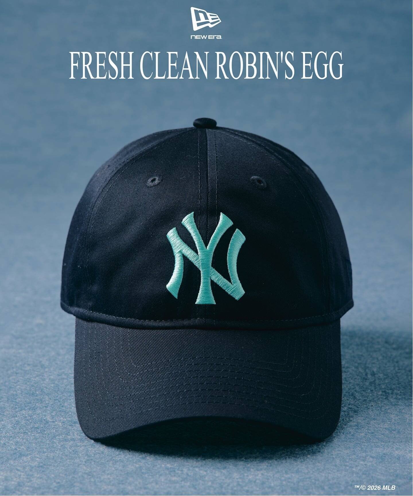 NEW ERA / New Era 特别订单 FRESH CLEAN NYY 罗宾蛋蓝色