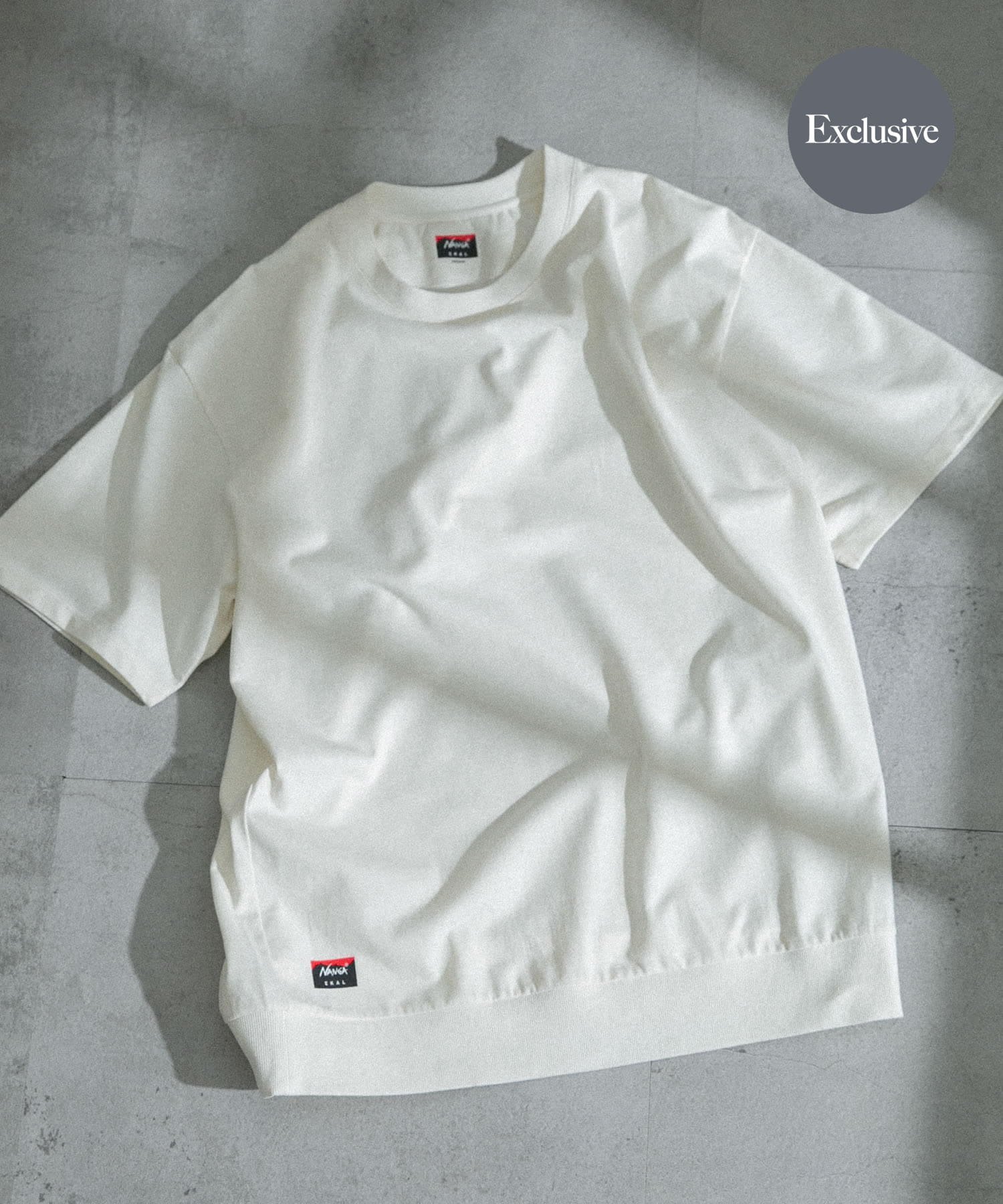 『別注』NANGA×EKAL ロゴTシャツ