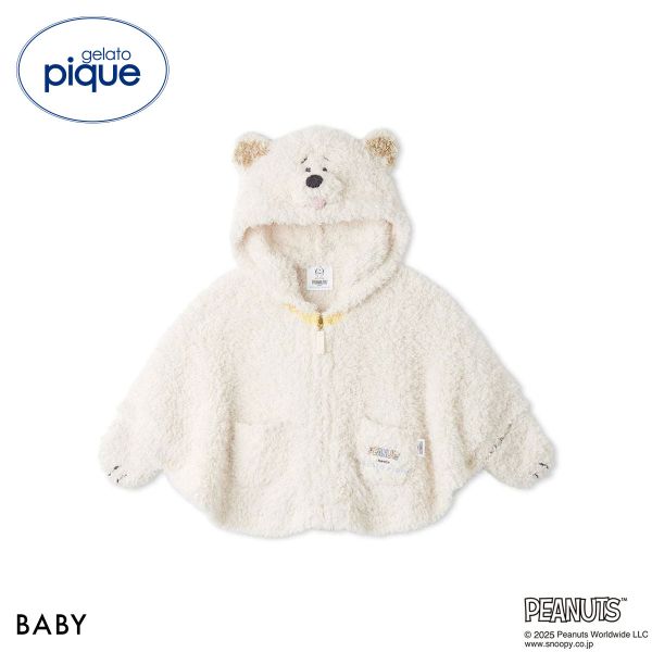 Gelato Pique 儿童和婴儿 gelato pique 儿童和婴儿 PEANUTS PUPPIES BABY Gelato Andy Poncho Gelato Pique