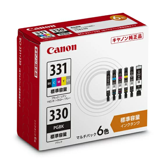 墨水罐 BCI-331+330/6MP 多件装