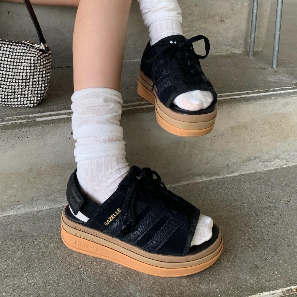 [官方] 阿迪达斯可回收 Gazelle Bold 凉鞋 / GAZELLE BOLD SANDALS