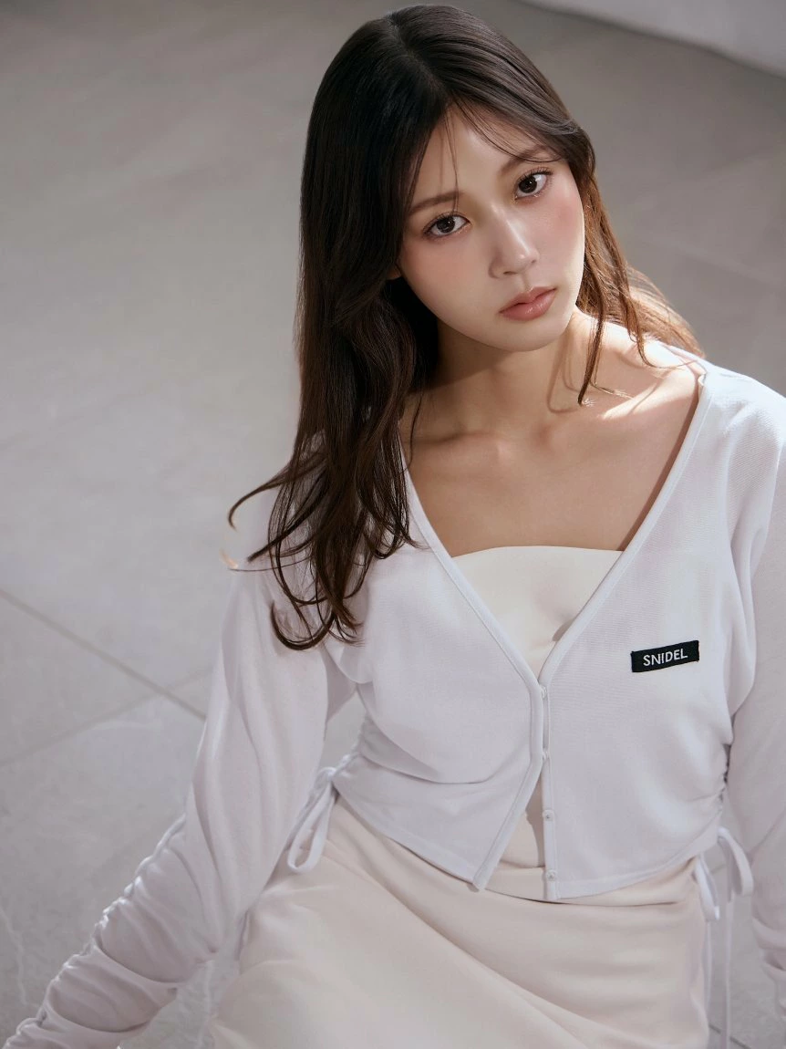 [网页限定/LUMISHADE] UV 波莱罗开衫