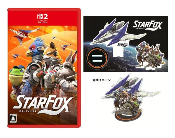 [乐天图书独家特典] Star Fox（亚克力立体模型）原创特典 Nintendo Switch 2