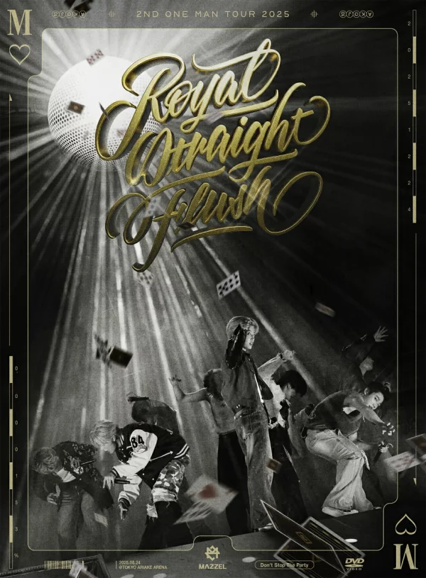 初回限定版 MAZZEL 2nd One Man Tour 2025 “Royal Straight Flush” (初回限定版 DVD) MAZZEL