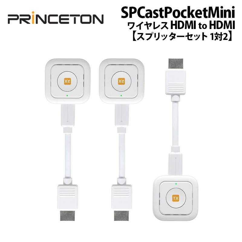 SPCastPocketMini 系列无线分配器 HDMI 转 HDMI [1 转 2]