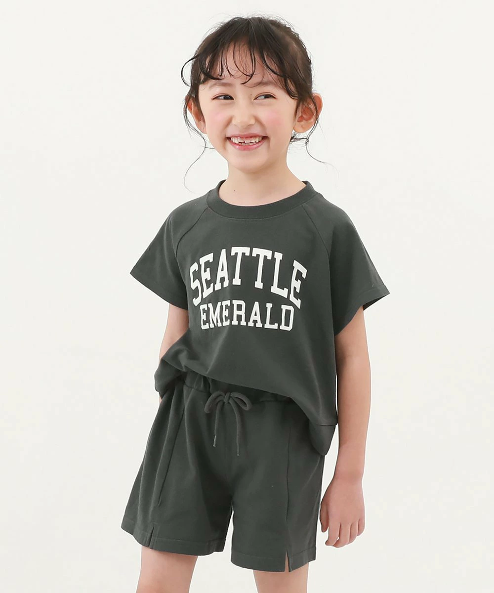 [适合日常穿着或家居穿着] 学院标志短袖套装童装 Kids 26SS