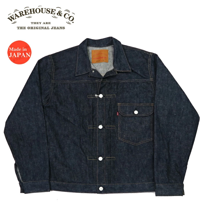 [WAREHOUSE] Warehouse G 牛仔夹克 1ST TYPE WH2001XX-OR