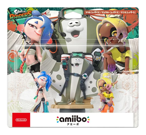 amiibo 鱼糜联盟套装 [Fuka [攻略]/Utsuho [攻略]/Mantaro [攻略]] (Splatoon 系列) Nintendo Switch 2