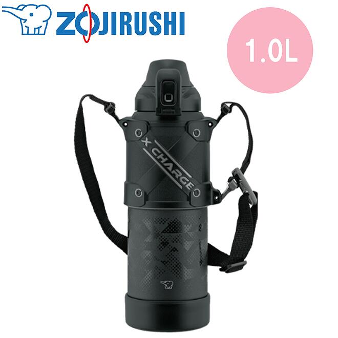 象印 不锈钢冰凉瓶 1.0L 黑色 [SD-HB10-BA]