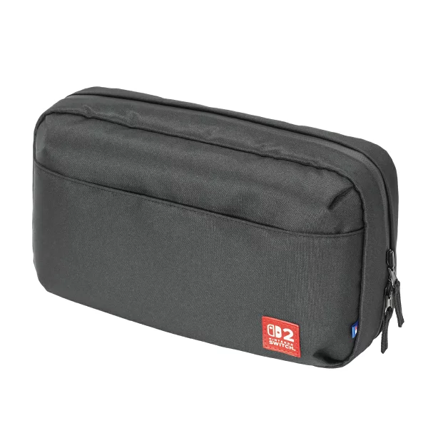 适用于 Nintendo Switch 2 Black x Black 的双面整个储物袋 Nintendo Switch 2