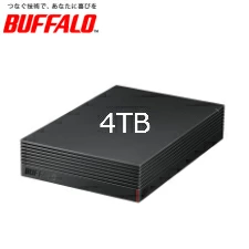 Buffalo 外置硬盘 4TB HD-NRLD4.0U3-BA 黑色