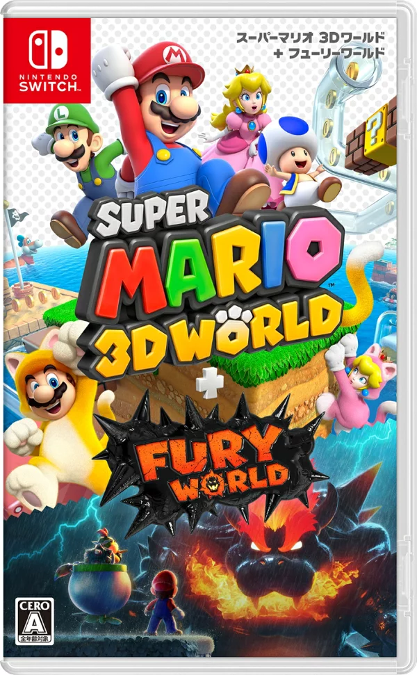 超级马里奥 3D 世界 + 愤怒世界 Nintendo Switch