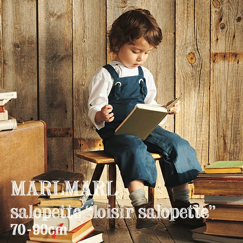 MARLMARL： 背带裤 loisir 背带裤： 婴儿尺码