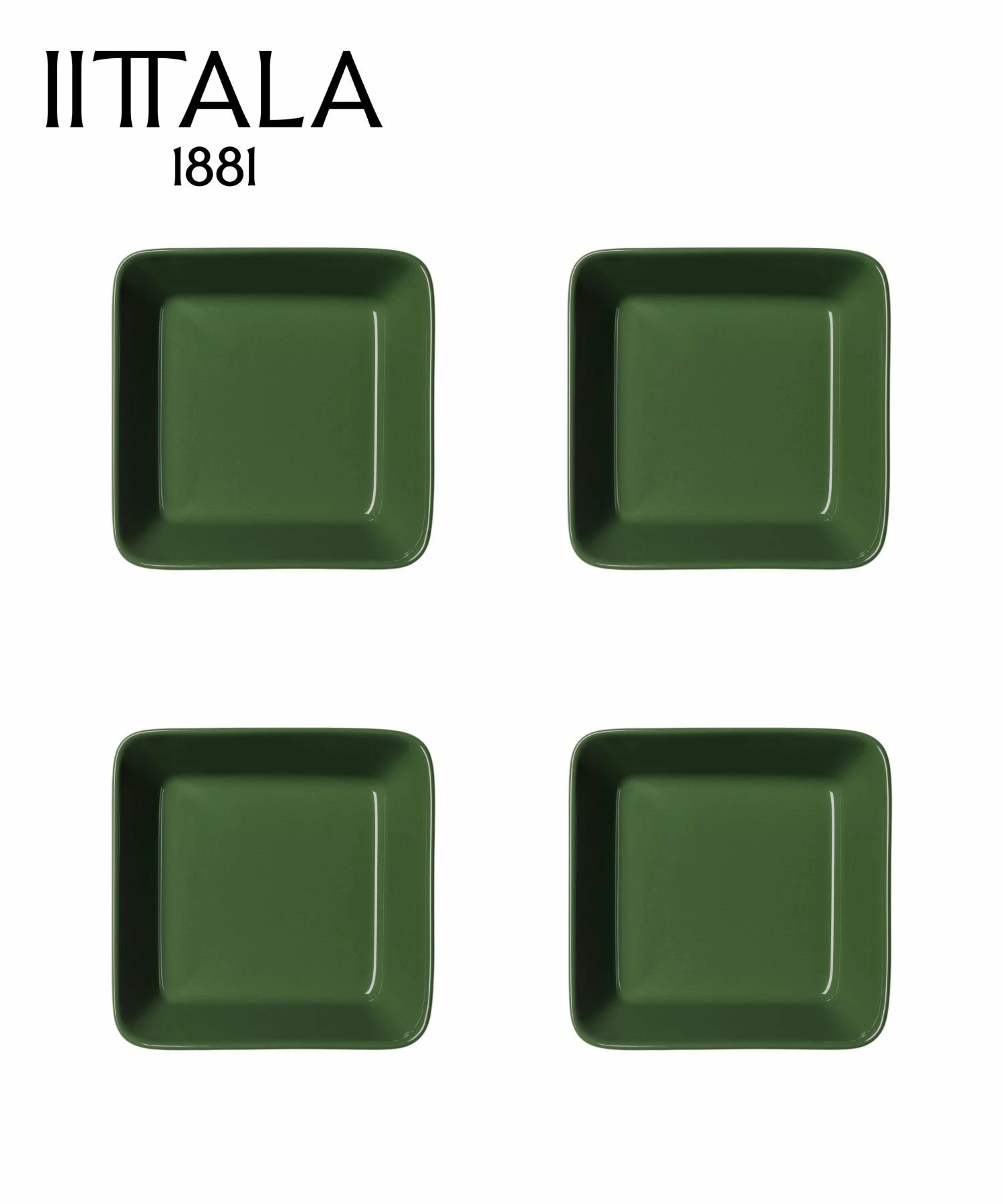 [官方] Iittala Teema 方盘 12 厘米 4 件套 猎人