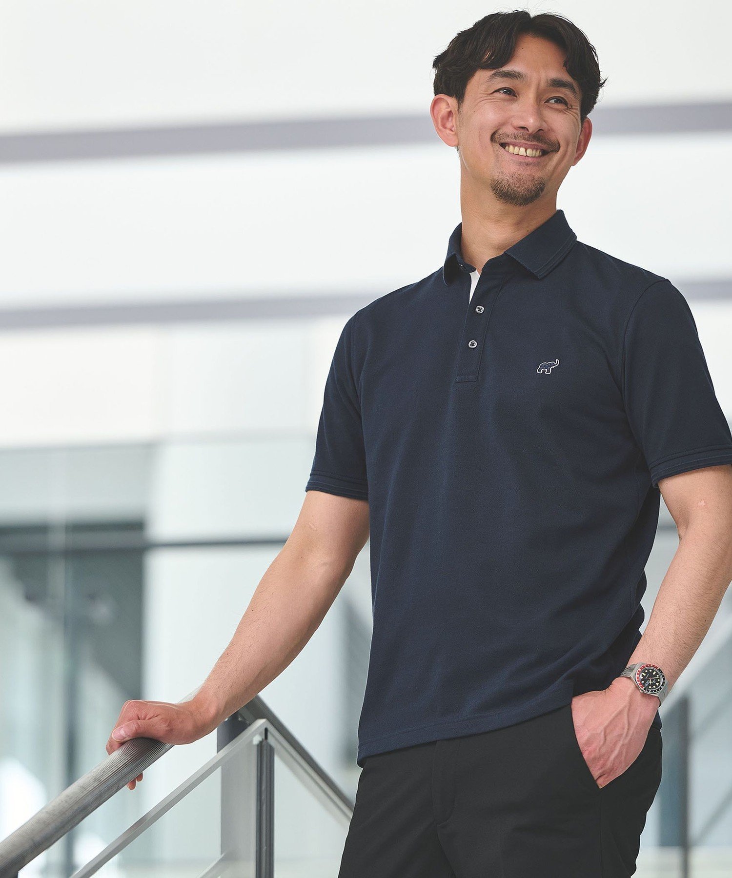 [网页独家] 干洗短袖 Polo 衫 - 吸水、快干、抗菌 -