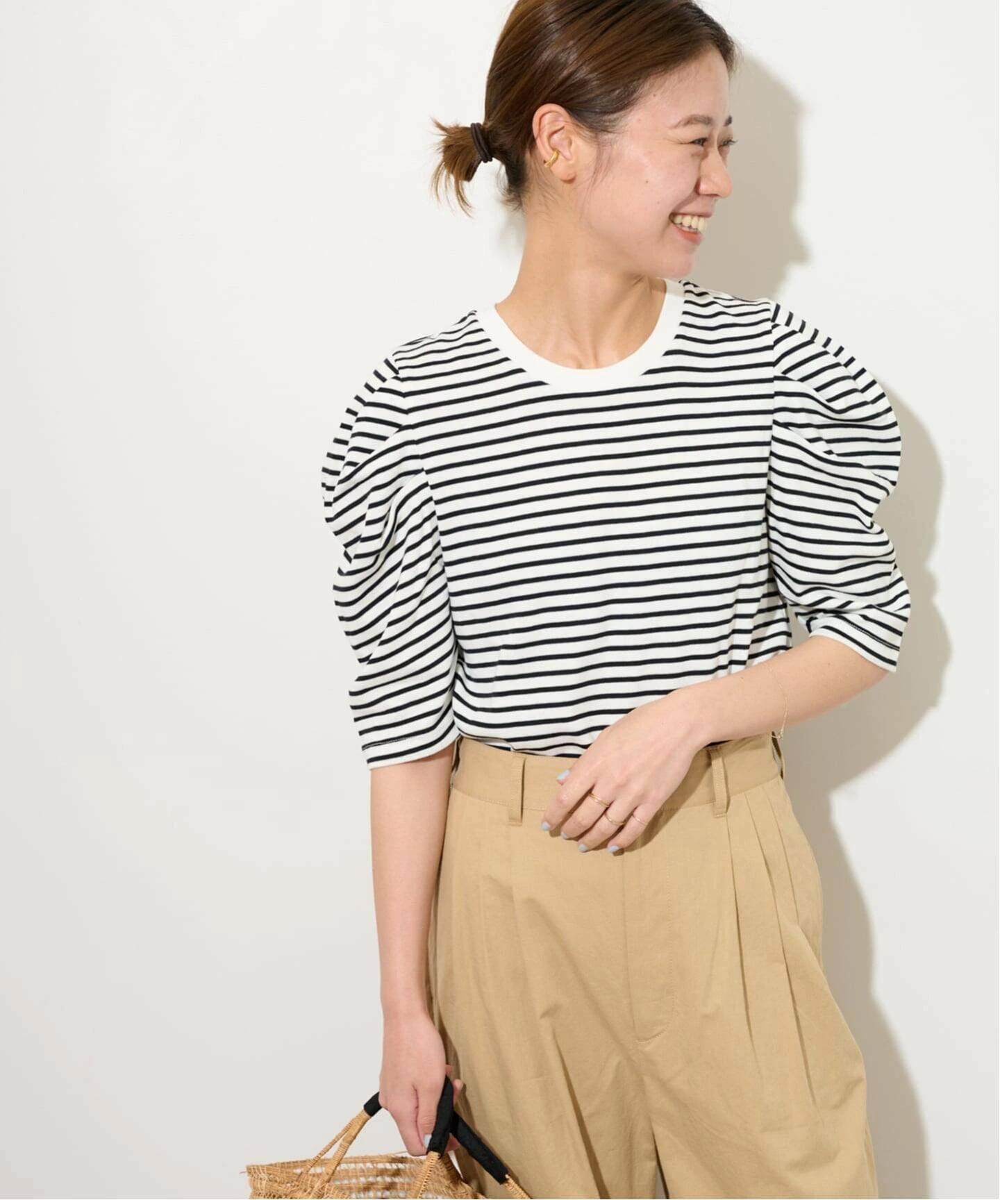 [WEB限定追加预约3]袖意识套头衫