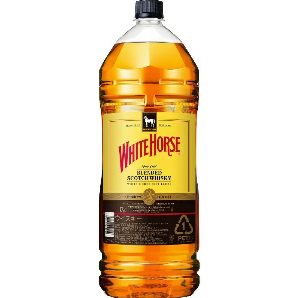 【参赛最高满分退款|截至 6/11] 白马 | Whitehorse 精美旧PET瓶 4000ml [威士忌] [不可货到付款]