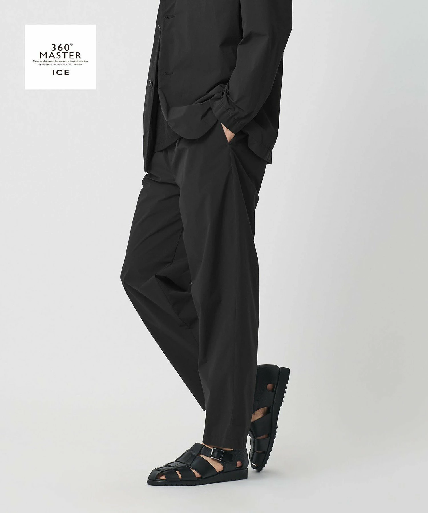 360°MASTER ICE Balloon Easy Pants NO.9 兼容设置，触感凉爽，弹力，防水，防紫外线