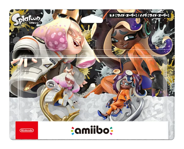 amiibo 触手套装 [Hime [Side Order]/Iida [Side Order]]（喷射战士系列） Nintendo Switch