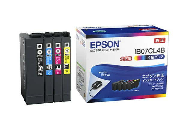 【参与赢取高达20000积分|直到 6/25] EPSON |爱普生 IB07CL4B 正品打印机墨水鼠标（大容量）4色装