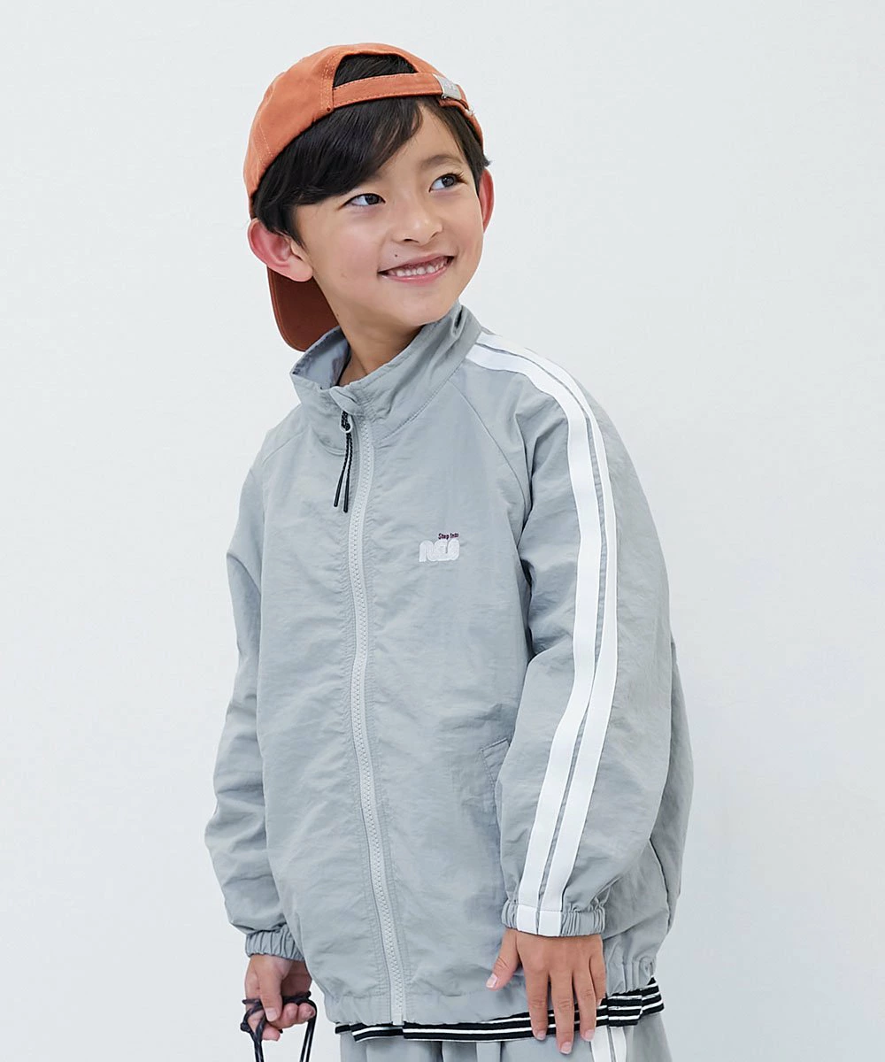 [防水] 防水尼龙线运动夹克（可设置） 儿童服装 26SS