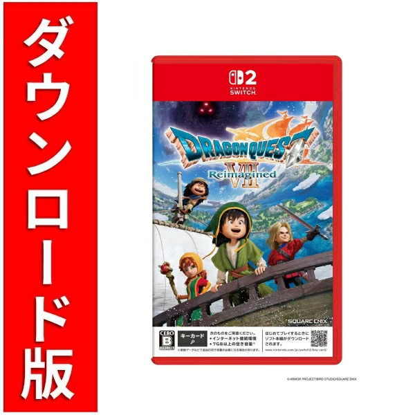 [Switch 2] Dragon Quest VII Reimagined (下载版) *最多可使用 7,200 点