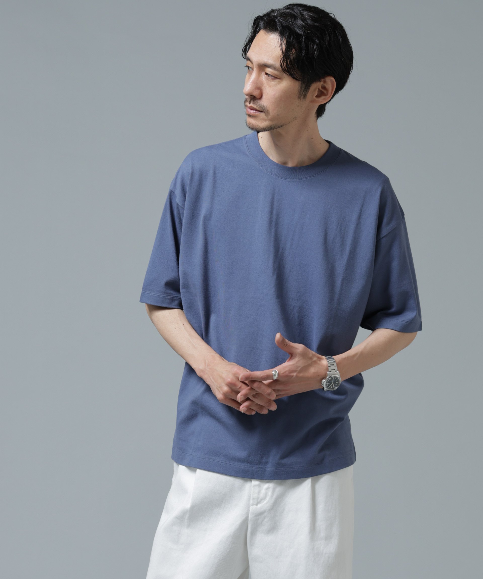 Anti Soaked(R) 防汗渍中等重量 7.1 盎司大廓形 T 恤