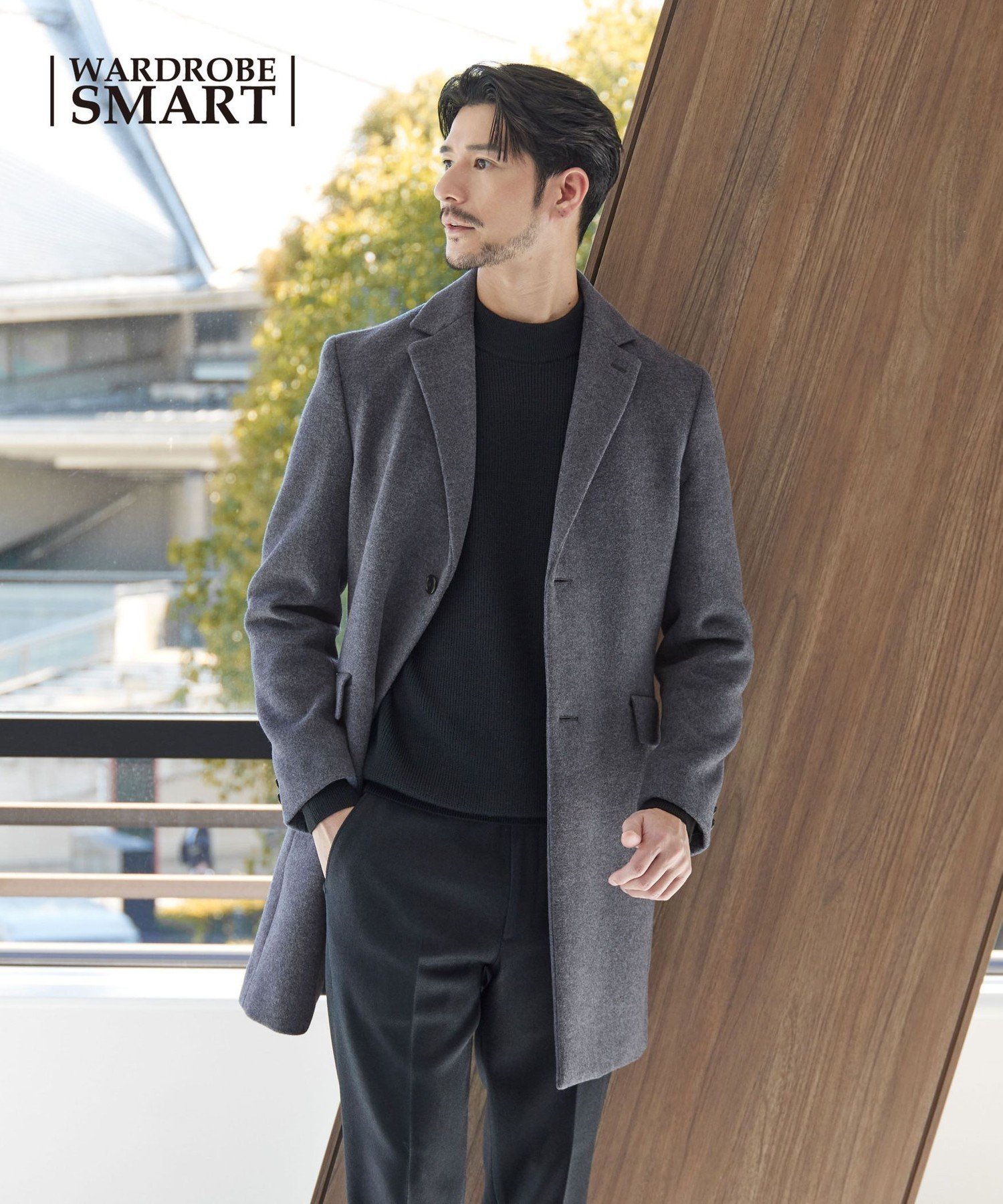 [WEB限定WARDROBE SMART] PE麦尔登切斯特大衣
