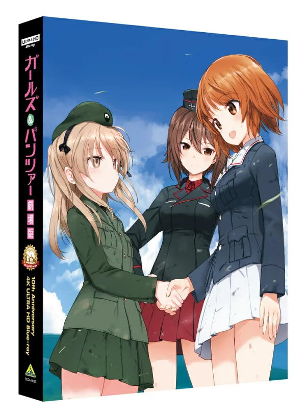 初回限定少女与战车剧场版 10 周年 4K ULTRA HD Blu-ray（特别限定版）[4K ULTRA HD]茅野爱、尾崎真美等