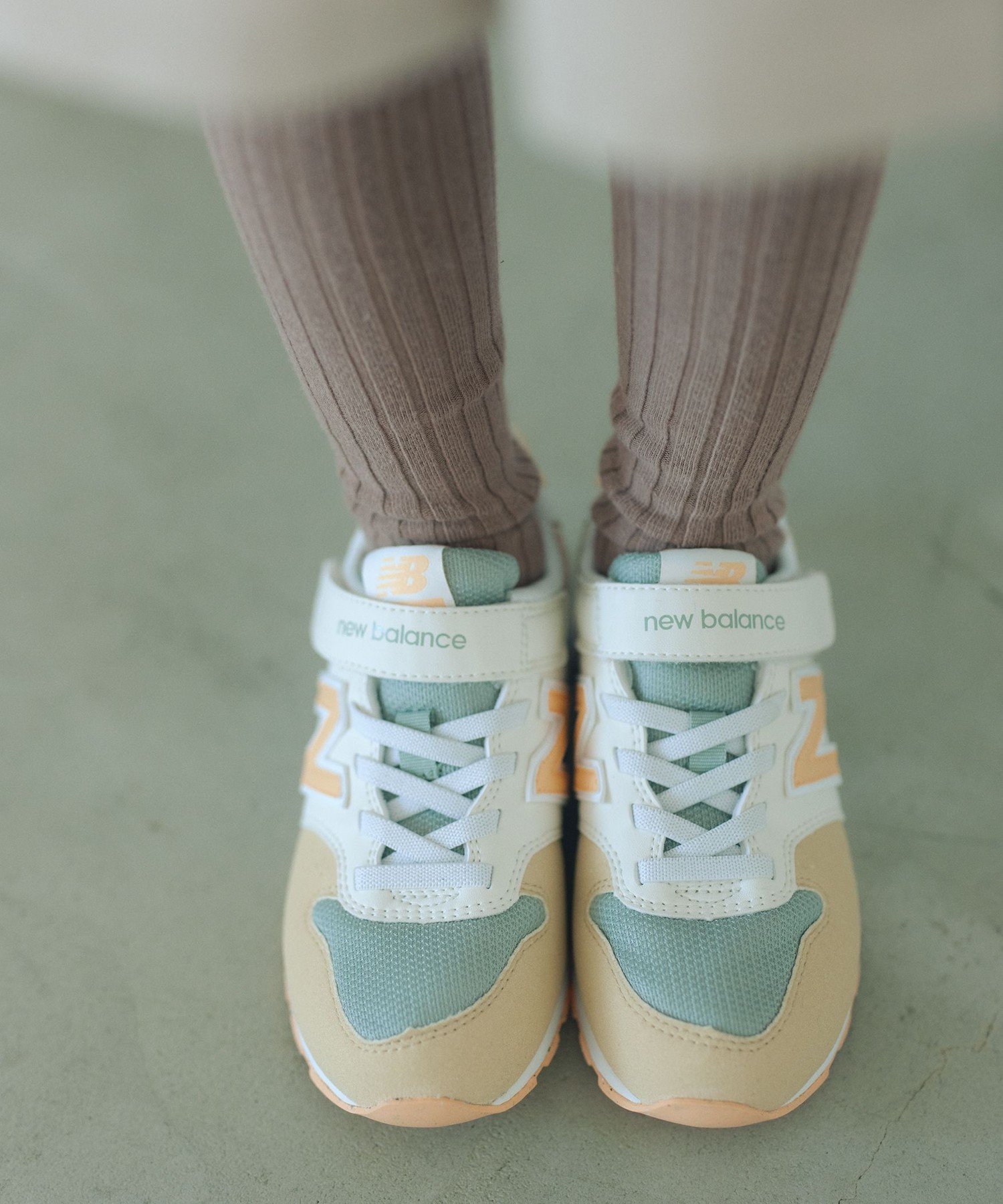 <New Balance>996 松紧带运动鞋 / 儿童 17cm-24cm