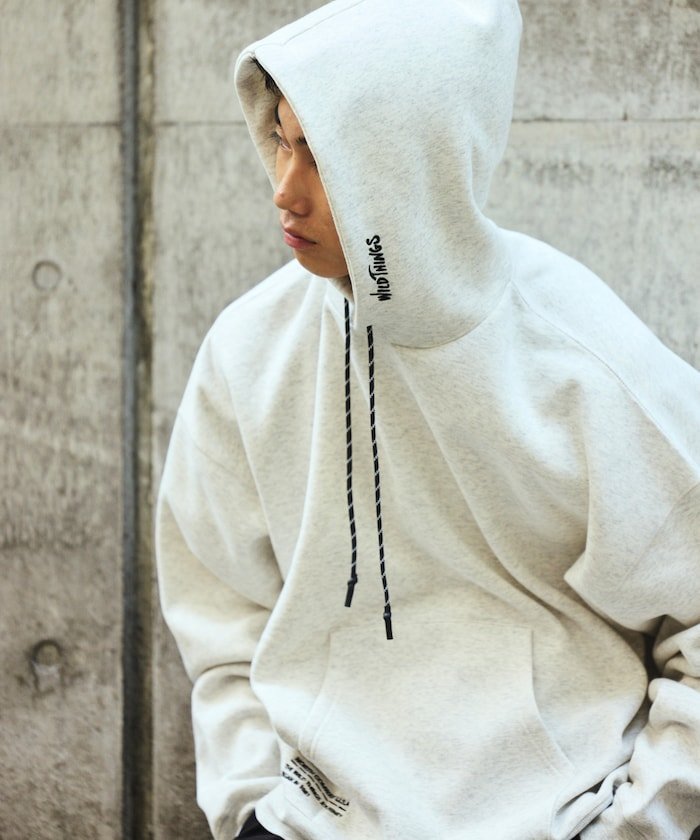 WILD THINGS×FREAK'S STORE 定制大廓形多印花设计连帽衫/连帽衫 [限量发行] 25AW