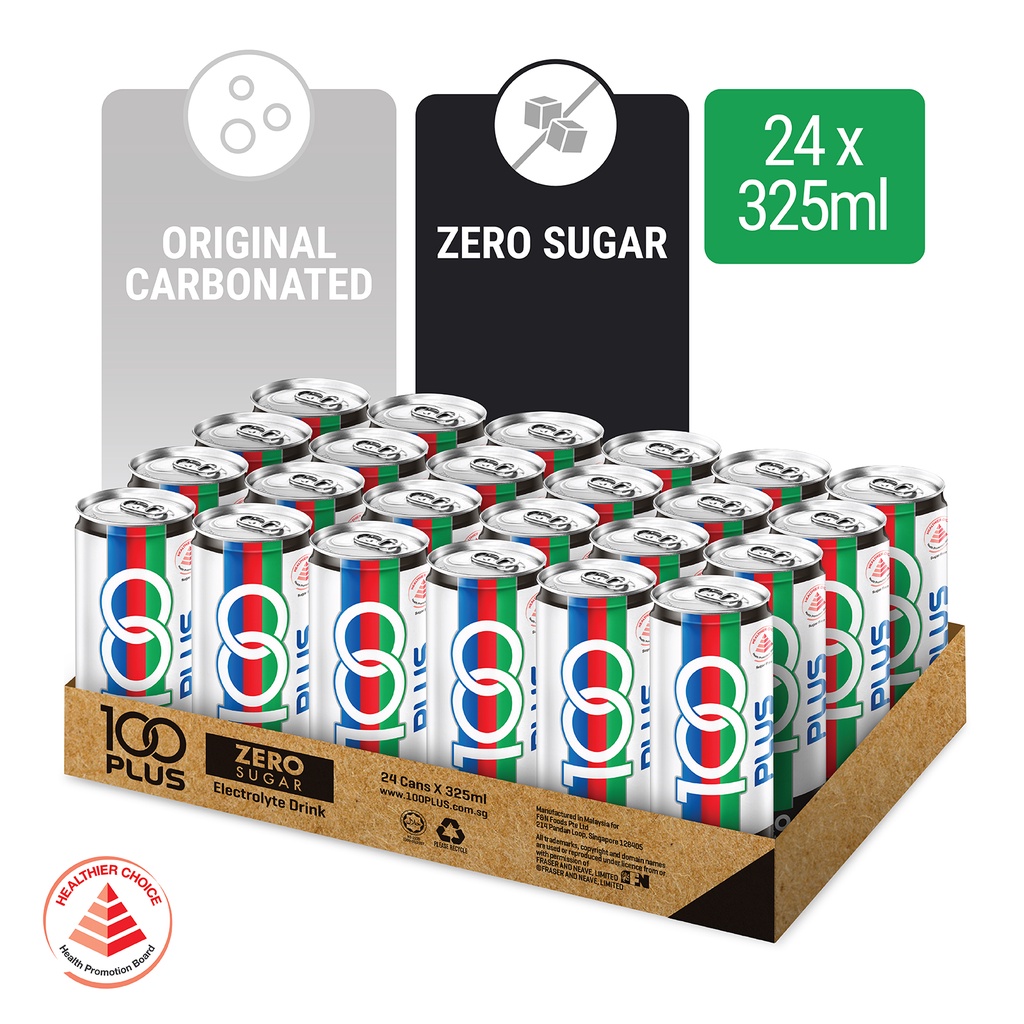 [24 件装] 100 加零 325ML（清真）