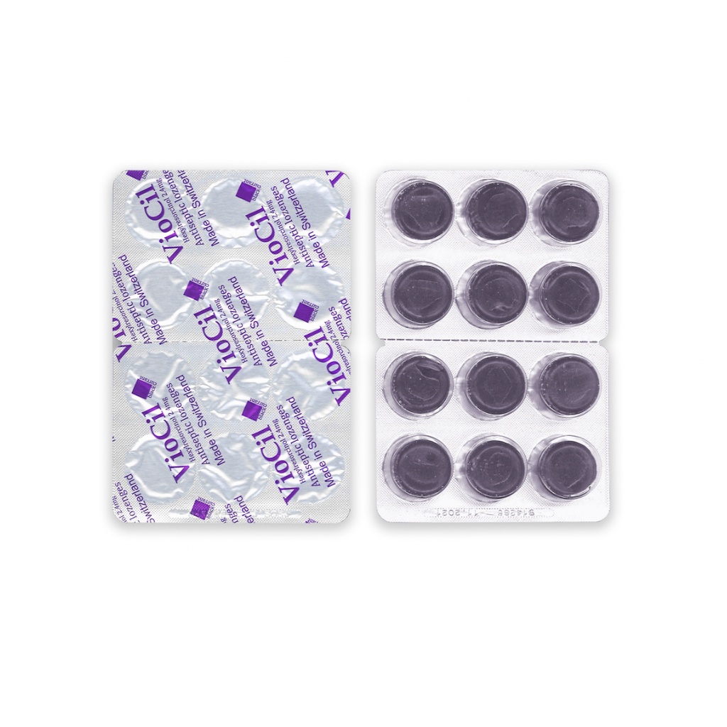 EXP：12/25 Viocil 抗菌含片 24's/36's/48's/60's（用于咳嗽和喉咙痛）