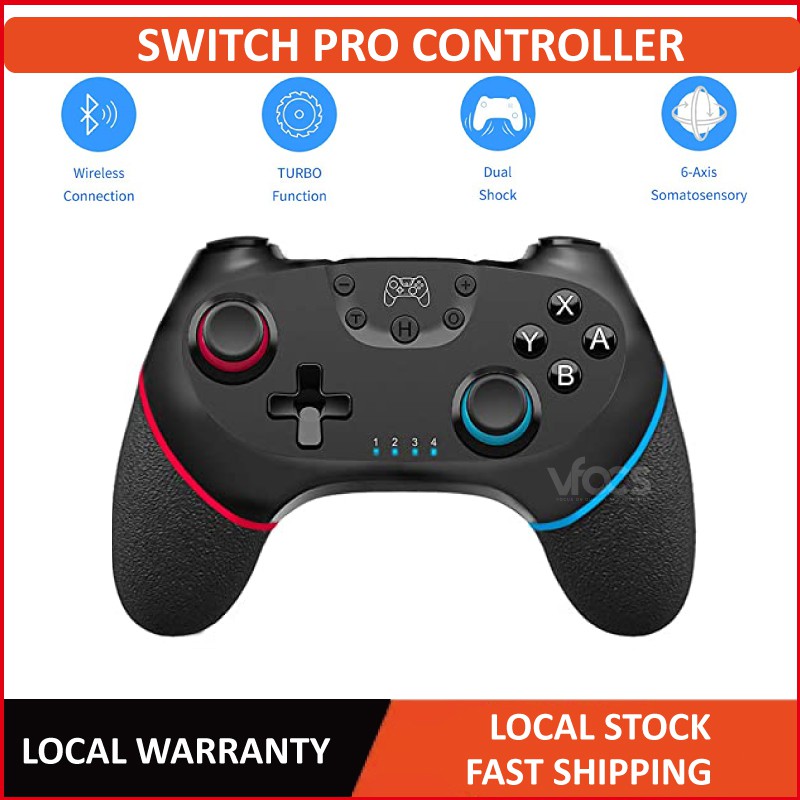 适用于 Nintendo Switch 控制台的 Switch Pro 控制器无线操纵杆