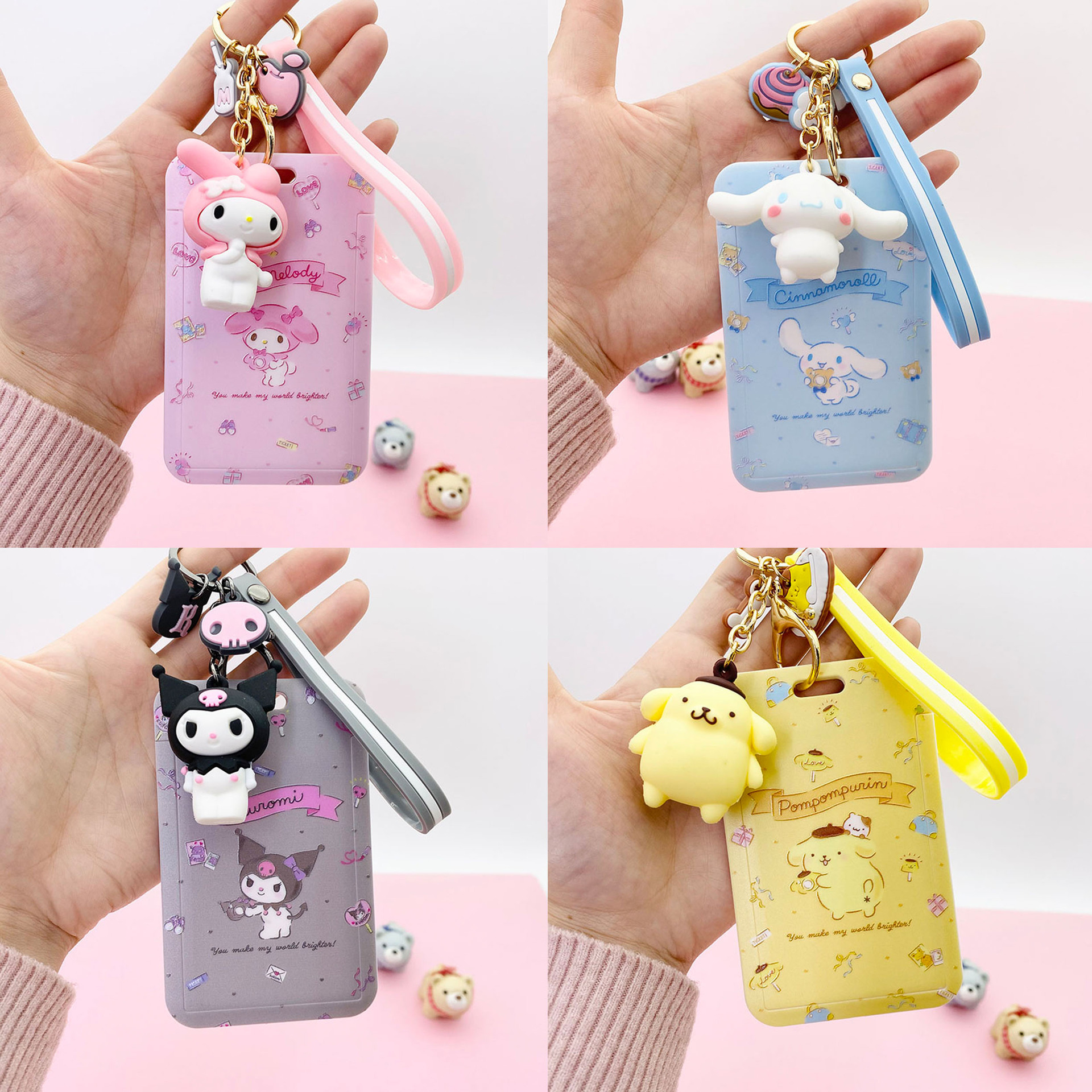 Sanrio One 学生卡夹办公用品+公交卡春节礼物套装