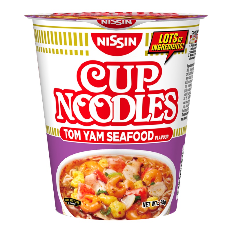 Nissin 杯面 东炎海鲜 75g 非清真 [日文]