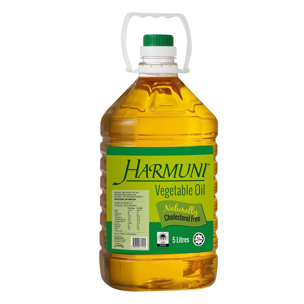 Harmuni 植物油 Rspo，5L（清真）（清真）