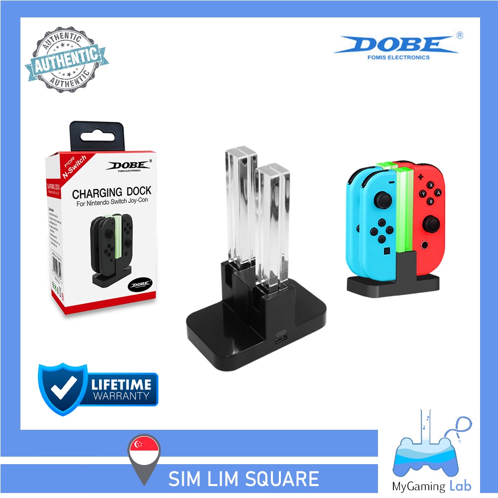 [新加坡批发商] DOBE Joy-Con 充电底座 / JoyCon 充电器 适用于 Nintendo Switch & Switch OLED