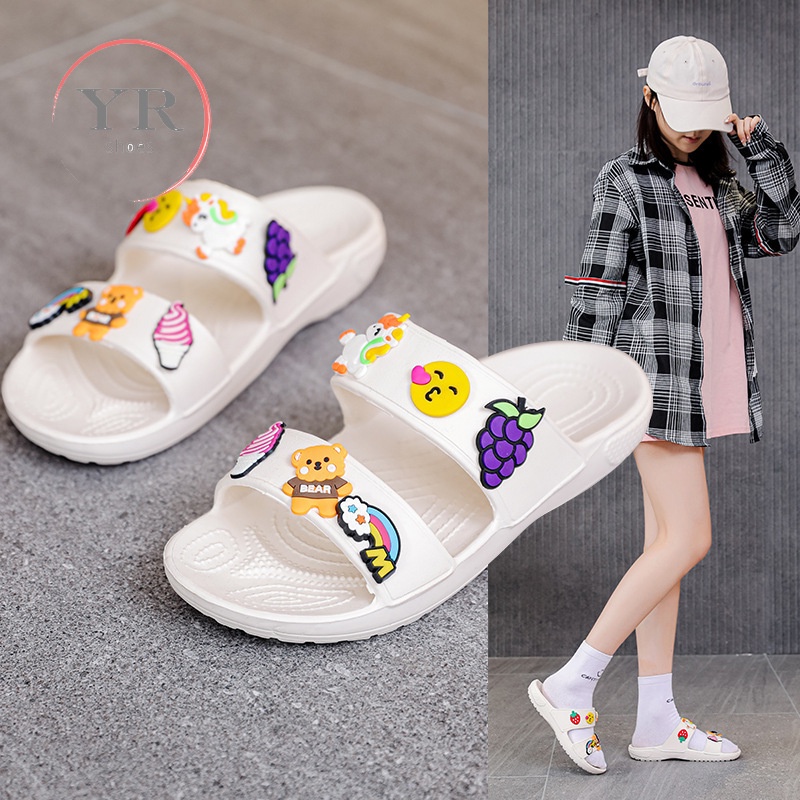 女士拖鞋 女士 Crocs 经典凉鞋 Crocs Slide 女士拖鞋 户外拖鞋