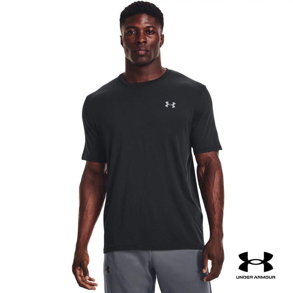 Under Armour 男式 UA 左胸锁扣 T 恤