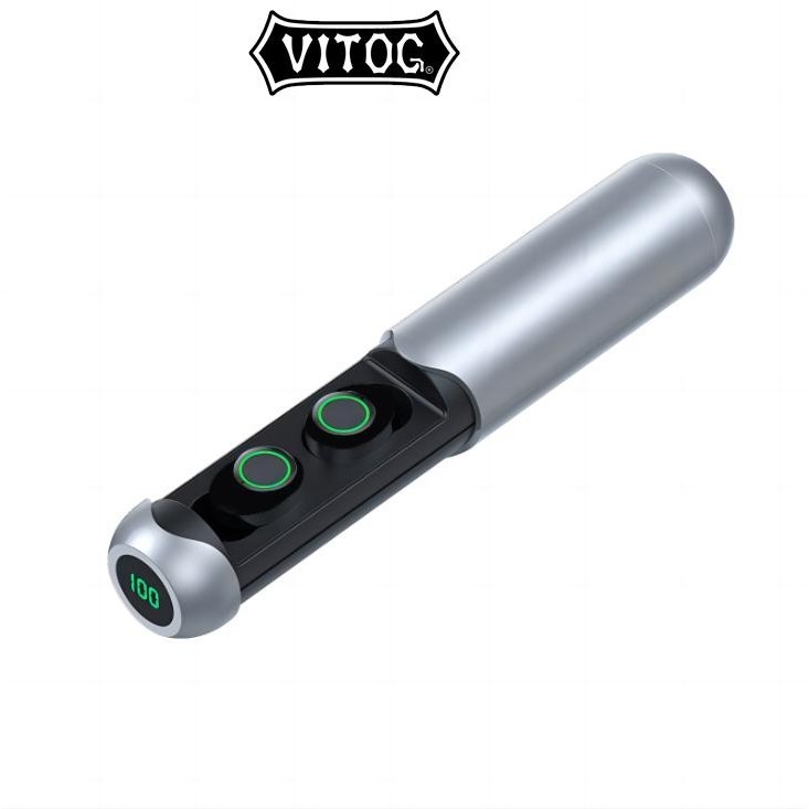Vitog 新款无线耳机 BQ40 5.3 蓝牙入耳式耳机 TWS 游戏耳机触控运动耳塞适用于所有智能手机