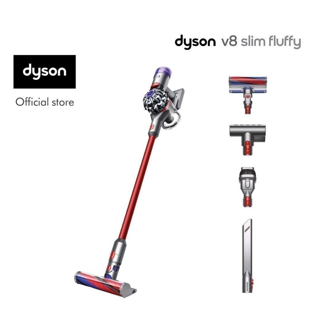 Dyson V8 Slim™ Fluffy 无线吸尘器