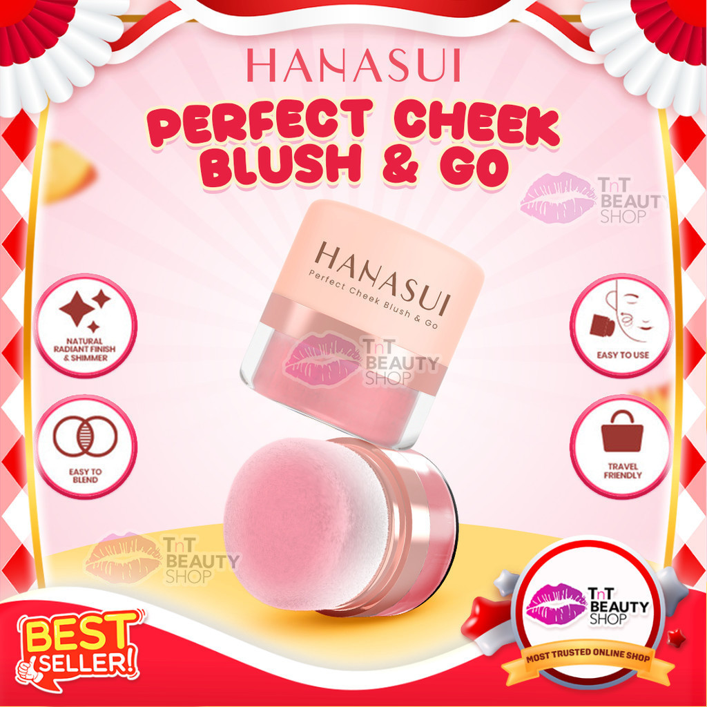Hanasui 完美腮红及粉饼 - 腮红 | Tnt美容店