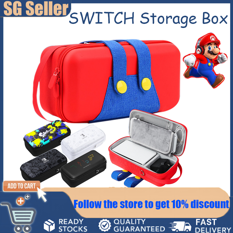 [⭐SG 卖家]便携式收纳包 Nintendo Switch OLED 保护壳 大号硬质 Nintendo Switch 保护壳/Nintendo Switch 包