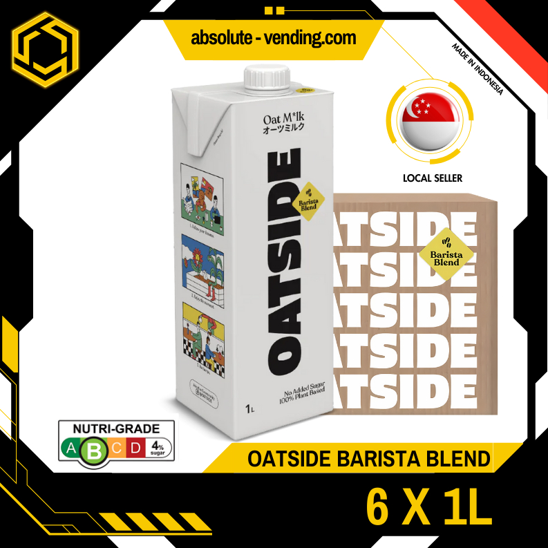 OATSIDE 咖啡师版燕麦奶 1L X 6 (TETRA) (新货)