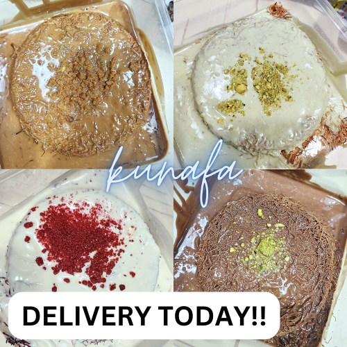 [当天发货] HALAL KUNAFA 红丝绒 Nutella 开心果饼干 Viral Kunafe 现在有货！！