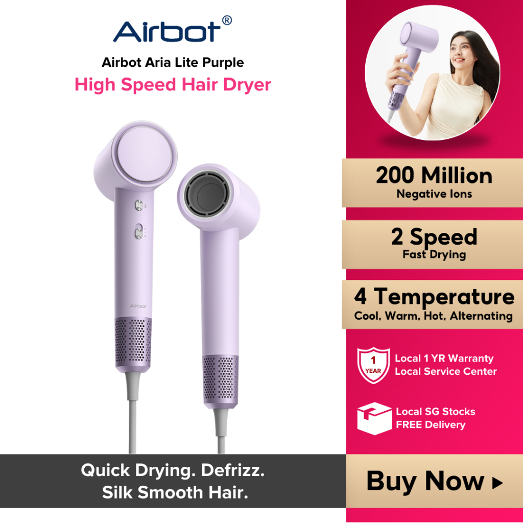 Airbot Aria 系列、Aria Pro/Lite/HyperStyler 高速吹风机 发型师 卷发器 吹风机
